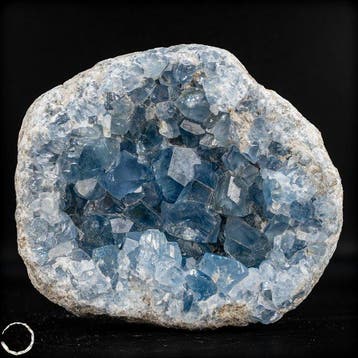Eersteklas Natuurlijke Celestiet Geode- 2723.28 g
