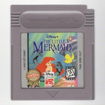 The Little Mermaid - Nintendo Game Boy - USA - Cartridge On…, Spelcomputers en Games, Games | Nintendo Game Boy, Ophalen of Verzenden