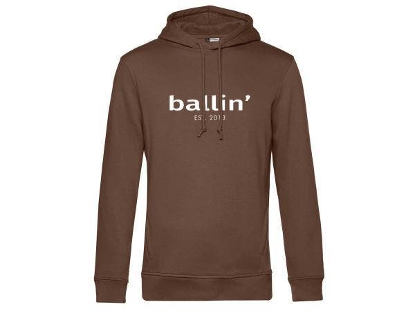 Veiling - Ballin Est. 2013 Basic Hoodie - Mokka - XXL, Kleding | Heren, Truien en Vesten
