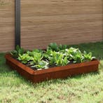 vidaXL Slakkenhekken 8 pcs Roestig Cortenstaal, Tuin en Terras, Verzenden, Nieuw