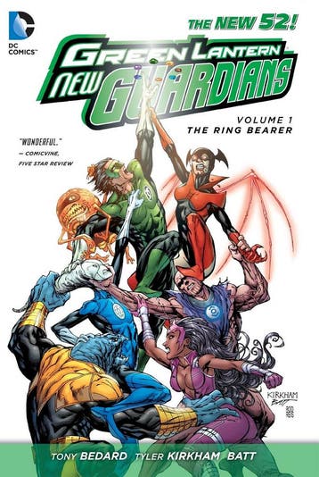 Green Lantern: New Guardians Volume 1: The Ring Bearer, Verzenden, Zo goed als nieuw