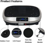 Trilplaat - Trilplaat fitness - Vibratie plaat - Powerplate, Verzenden, Zo goed als nieuw