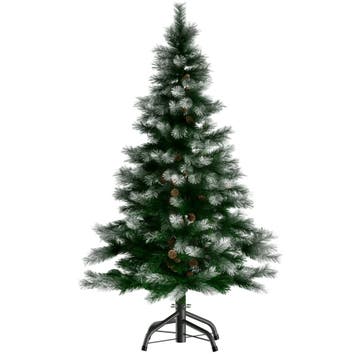 Kunstkerstboom met Sneeuw 180cm (Kerst artikelen, Interieur), Verzenden, Nieuw
