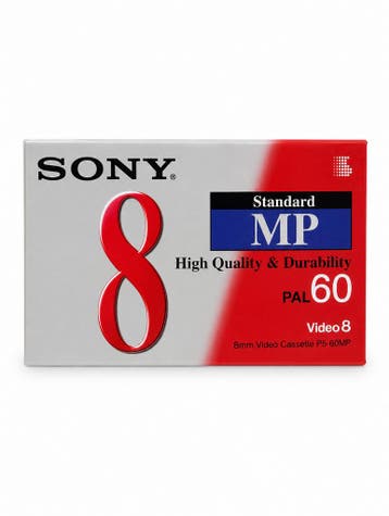 Sony Video8 MP P5-60 Video Cassette Bandjes - 60 minuten (Ni, Verzenden, Nieuw in verpakking