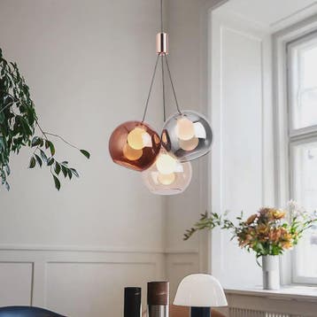 Moderne Bubble Glas Hanglamp - Stijlvolle Plafondlamp voor E, Verzenden, Nieuw