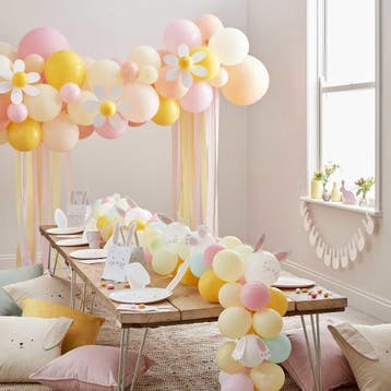 Ballonnen Set Tafelloper Pasen (100st), Ophalen of Verzenden, Nieuw