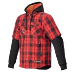 Alpinestars MO.ST.EQ Tartan Shirt Flame Rood Zwart, Nieuw met kaartje, Jas | textiel, Alpinestars, Heren