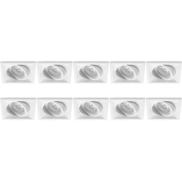 10x Spot Armatuur - GU10 Inbouwspot - Pragmi Qiundo Pro, Ophalen of Verzenden, Nieuw, Overige fittingen, Plafondspot of Wandspot