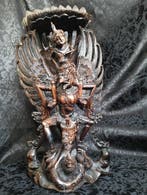 Spectaculair houtsnijwerk van Garuda in edel hout - Balinese