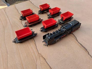 Märklin H0 - 3003/4513 - Treinset (8) - Goederentrein,, Nieuw