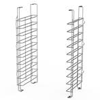 GGM Gastro | Houder - 10 niveaus - 80mm schijnafstand - EN |, Verzenden