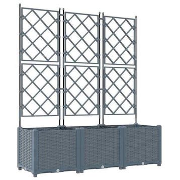 Klimplanten Rek PP Grijs 143cm | Laatste Stuk!, Tuin en Terras, Kunststof, 100 cm of meer, Ophalen of Verzenden, Zo goed als nieuw