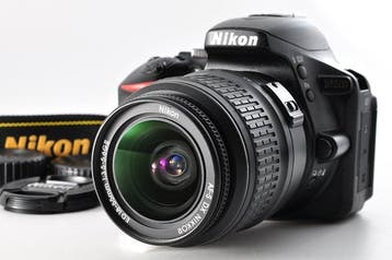 Nikon D5500  AF-S DX 3.5-5.6/18-55mm G II VR ED [#1634], Nieuw