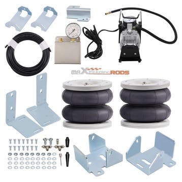 2x Luchtveerbalg + 12V compressor kit geschikt voor Ford..., Verzenden, Nieuw, Ford USA