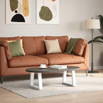 vidaXL Salontafelpoten 2 st V-vormig 30x(30-31,3) cm staal, Verzenden, Nieuw