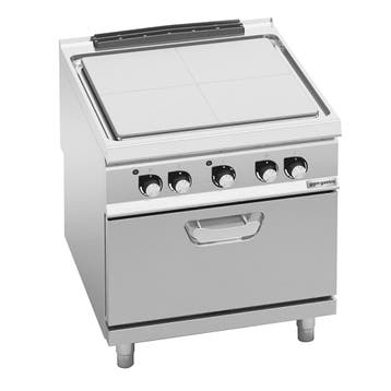 GGM Gastro | Elektrisch platenfornuis - 18,68 kW - incl. |, Witgoed en Apparatuur, Fornuizen, Verzenden, Nieuw, Inbouw