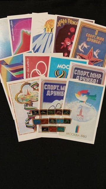 1980 - Olympische souvenirs voor de Olympische Zomerspelen, Nieuw