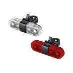 Set met fietsverlichting - Oplaadbaar - 4 LED - Compact, Ophalen of Verzenden, Nieuw