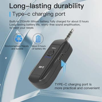 Draadloze Hoofdtelefoon Microfoon Set 2.4G - Draagbaar & Fle, Verzenden, Nieuw