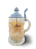Bierpul - Kristal, Tin - Cristal De Bohème, Antiek en Kunst