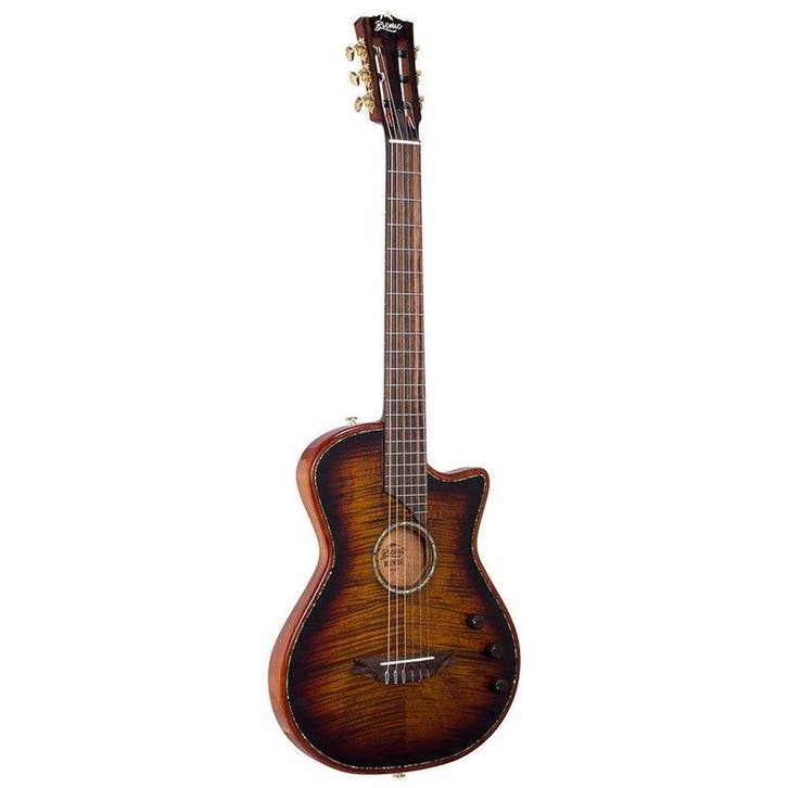 Bromo BEN2C/3TS Cutaway Klassieke Gitaar 4/4 Brown Sunburst, Muziek en Instrumenten, Snaarinstrumenten | Gitaren | Akoestisch