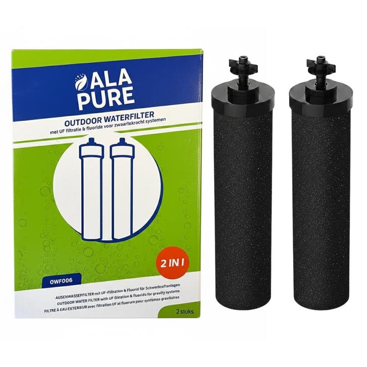 Filter 3-1 voor Berkey Fluoride filter (2, Witgoed en Apparatuur, Onderdelen en Toebehoren, Verzenden