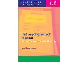 Boek Psychologie & praktijk - Het psychologisch rapport 9789, Verzenden, Zo goed als nieuw