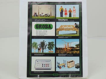 Groba Modellbau info blad (Boeken en CDDVD, grootspoor), Ophalen of Verzenden, Gebruikt, Overige typen