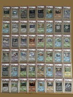 Pokémon - 48 Graded card Foil, Holo, Reverse holo - PSA - EX, Hobby en Vrije tijd, Verzamelkaartspellen | Pokémon, Nieuw