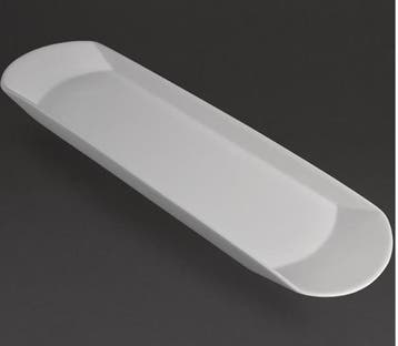 Whiteware hapjesschaal | porseleinen | 650mm, Verzenden