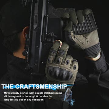 Tactische Volledige Vinger Handschoenen met Touchscreen Func, Verzenden, Nieuw