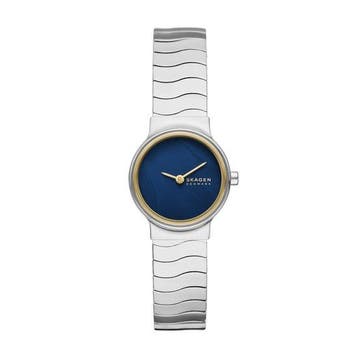 Skagen FREJA LILLE Dames Horloge 26 mm - Zilverkleurig, Verzenden, Nieuw