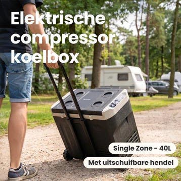 2dekans | Auronic Elektrische Koelbox - Compressor - 40L -, Witgoed en Apparatuur, Ophalen of Verzenden, Zo goed als nieuw