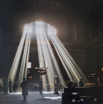 Marie-Lou Chatel - 1937 Union Station Chicago - tirage rare
