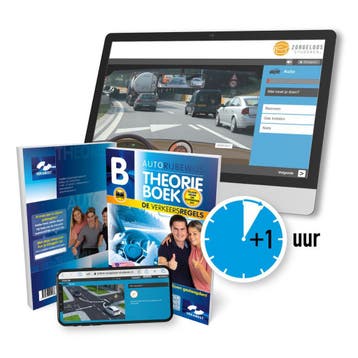 AutoTheorieboek Rijbewijs B 2022 - Auto Theorie Boek met 1, Verzenden, Gelezen, VEKABEST