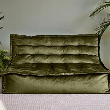 Cloudy Velvet Sofa - Olive, Verzenden, Nieuw