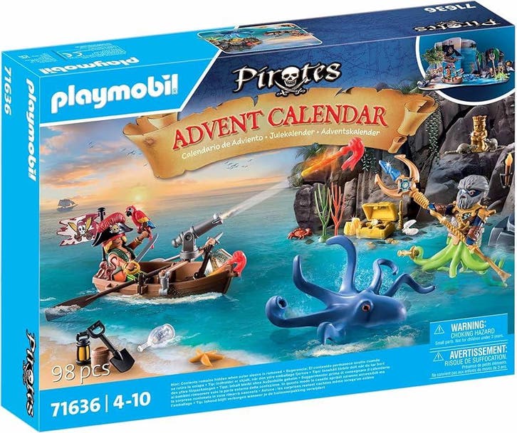Playmobil Adventskalender Piraten - 71636 (Nieuw), Kinderen en Baby's, Speelgoed | Playmobil, Nieuw, Verzenden
