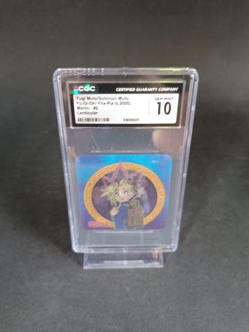 Konami Yu-Gi-Oh! Flix-Pix 2000 Merlin #2 Yugi Muto / Solomon, Nieuw