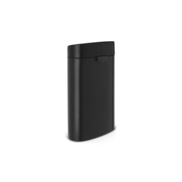 Brabantia Touch Bin New 40 ltr - mat Zwart, Verzenden, Nieuw