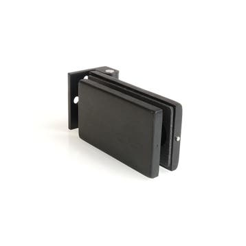 13100-PS glas/wand 90° enkelwerkend scharnier - Zwart, Ophalen of Verzenden, Nieuw