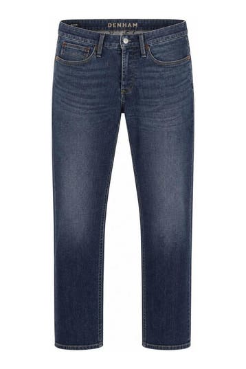 Denham Broek in maat W33 L32 Blauw, Verzenden, Gedragen, Blauw, Denham