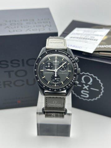 Omega x Swatch - MoonSwatch - Mission to Mercury - Zonder, Nieuw