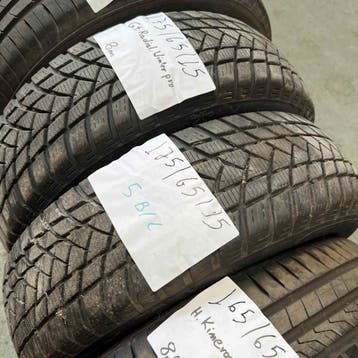 2 x GT Radial 175-65-15 Winterbanden 8mm, Gebruikt, 15 inch, 175 mm, Band(en)