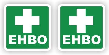 EHBO aanwijzing sticker set (385.19), Verzenden, Nieuw, Overige typen