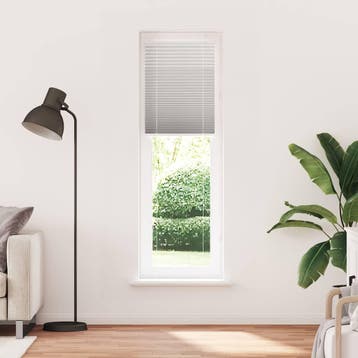 vidaXL Plissé rolgordijn 65x200 cm stofbreedte 64,4 cm, Verzenden, Nieuw, Grijs