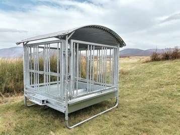 Hooiruif 2x2m VOERSTATIONS voor paarden ruif koeien, Dieren en Toebehoren, Weidegang