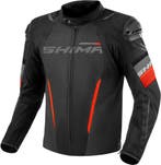 SHIMA Solid 2.0 Waterproof Zwart Rood Textiele Motorjas, Nieuw met kaartje, Jas | textiel, SHIMA, Heren