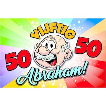 Regenboog Deurbord Abraham, Ophalen of Verzenden, Nieuw