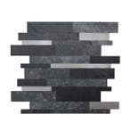 Zelfklevende Steenstrip Tegelstrook Antraciet, Nieuw