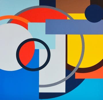 Vincent Huot - Composition abstraite 2018